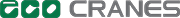 Daruk és emelők – eco cranes logo