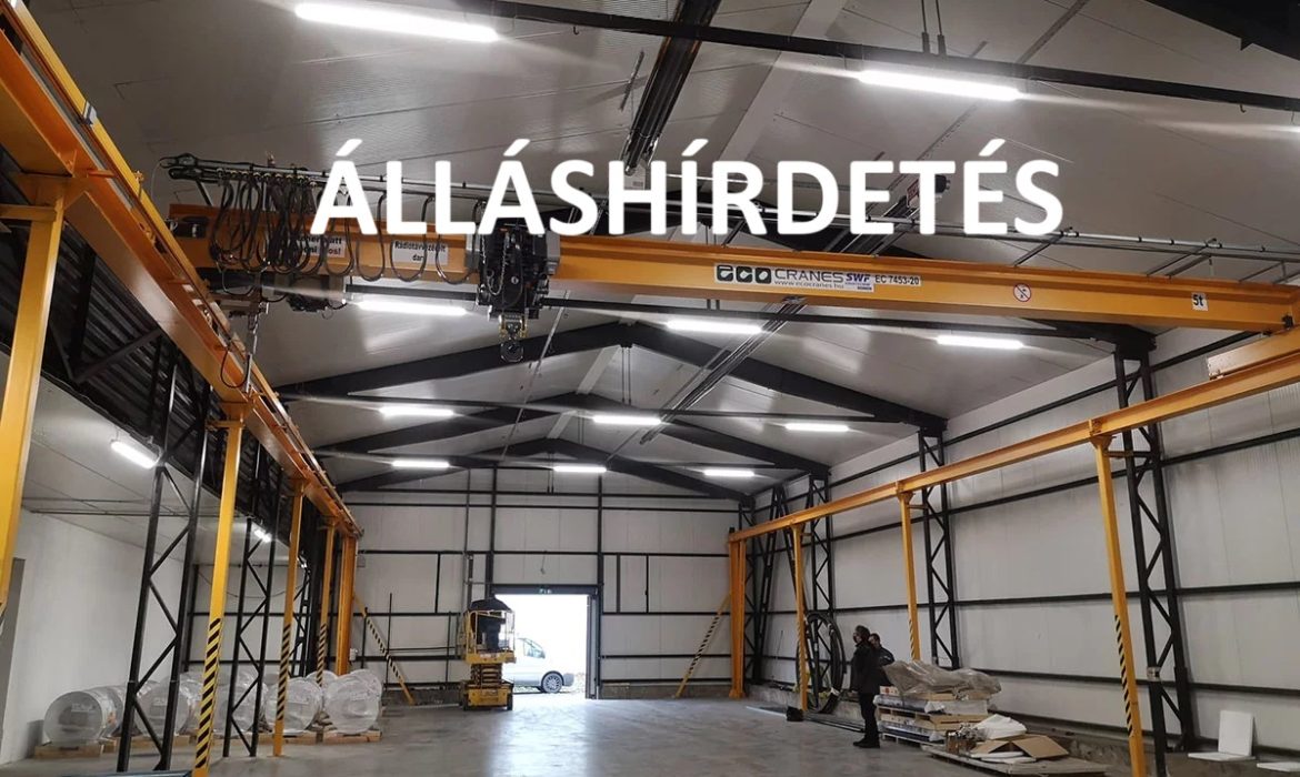 Hatékony és gyors emelés – EcoCranes Allashirdetes