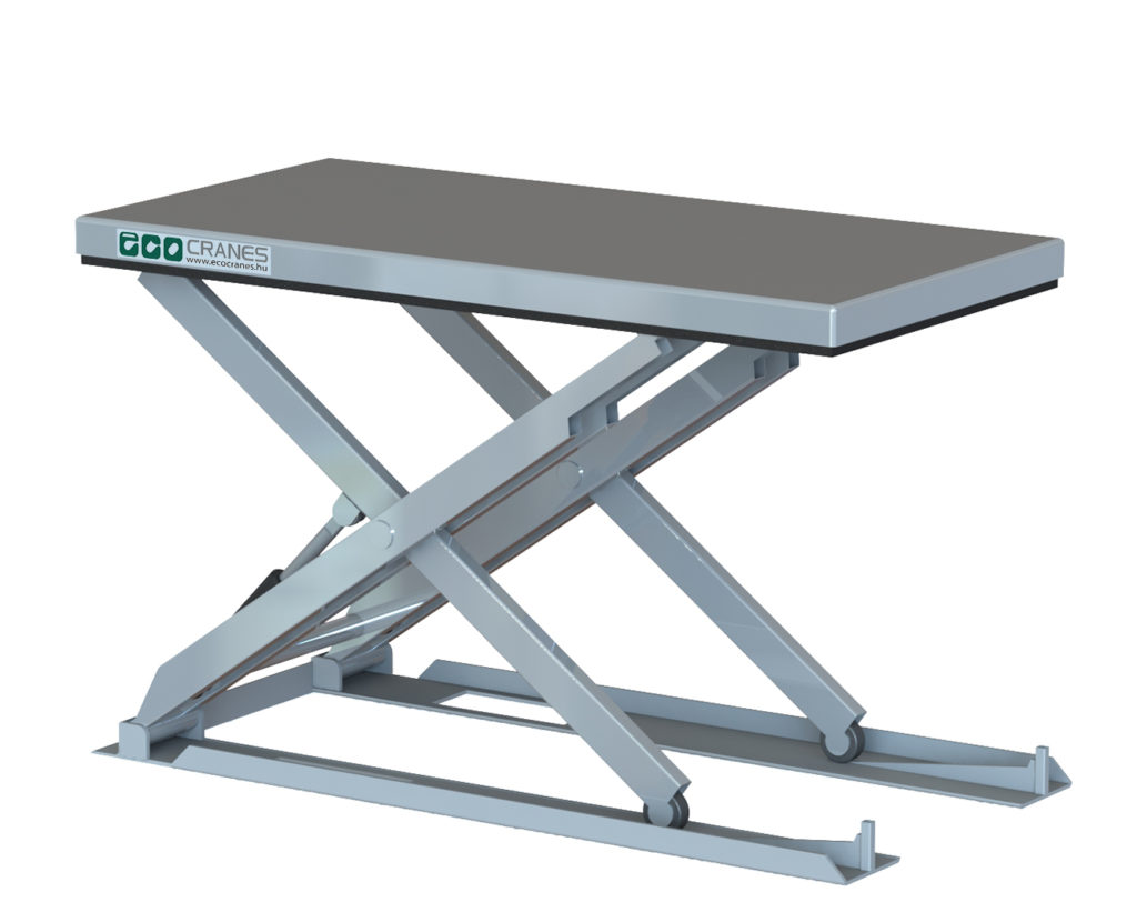 Hidraulikus emelőasztalok – ollós emelők tervezése és gyártása – Low Build Tables
