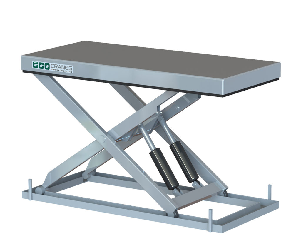 Hidraulikus emelőasztalok – ollós emelők tervezése és gyártása – Single Scissor Tables 1
