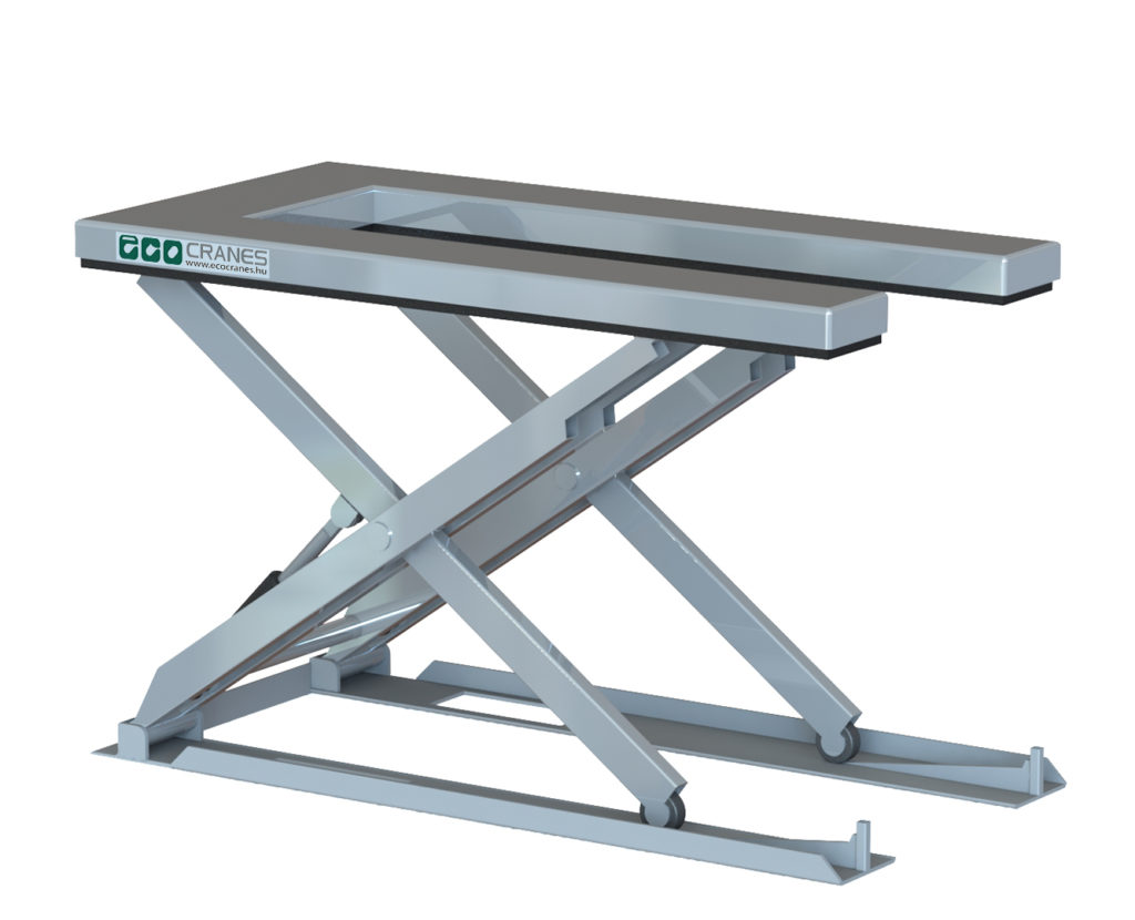 Hidraulikus emelőasztalok – ollós emelők tervezése és gyártása – U shaped Tables